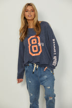 Load image into Gallery viewer, Hammill Sport Long Sleeve Tee - Navy Marle