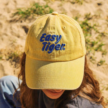 Load image into Gallery viewer, Easy Tiger Cotton Cap in Mustard