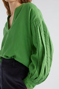 Vassa Top Aloe Green