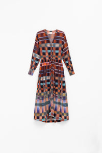 Dilan Shirt Dress - Kasar Print