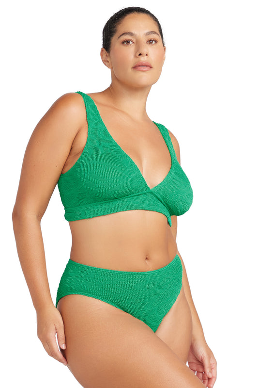 Arte o'keefe bikini set Green Geo