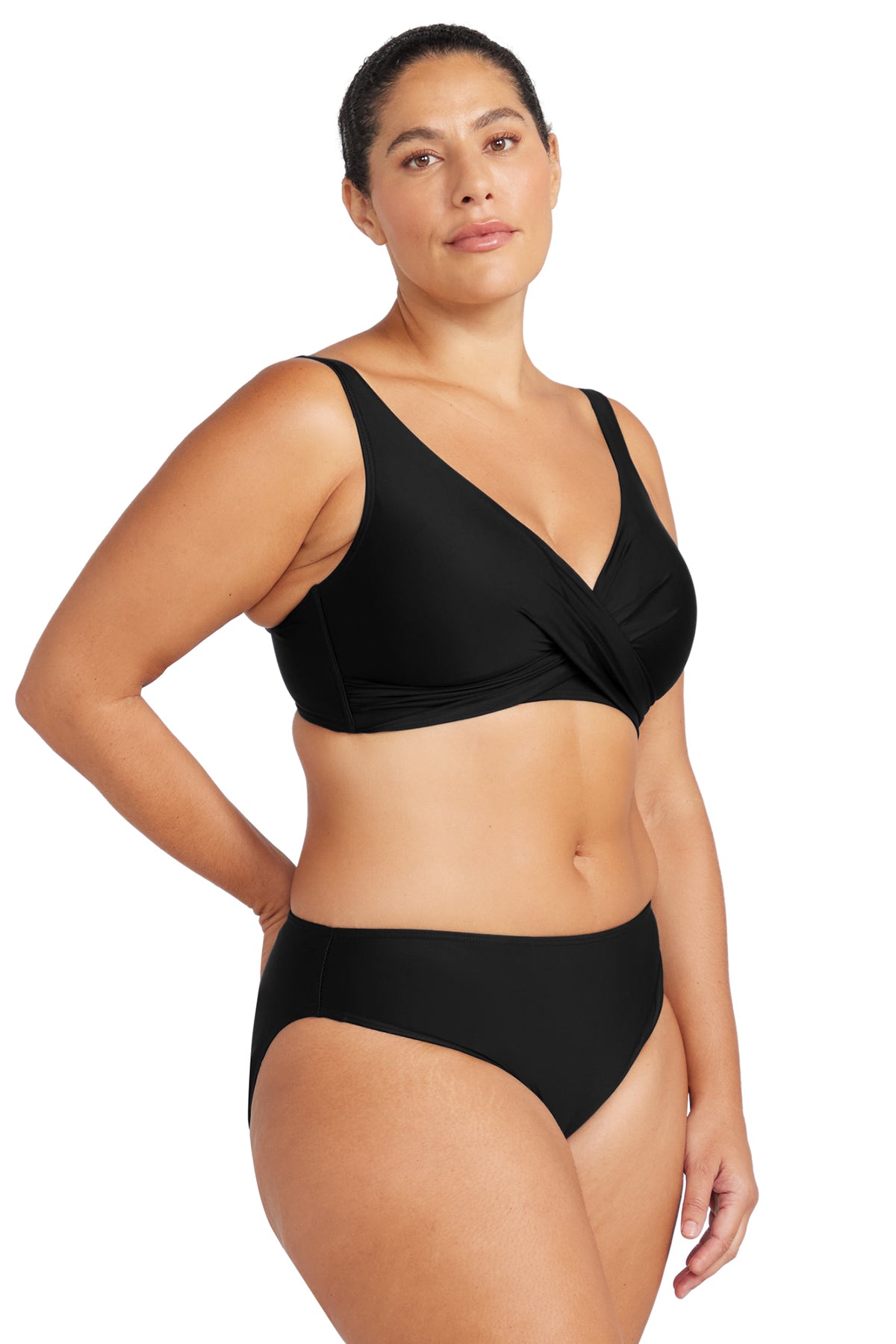 Hues Delacroix bikini top Black