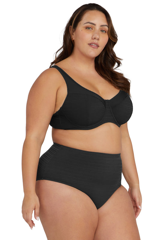 Aria Renoir Swim Pant - Black