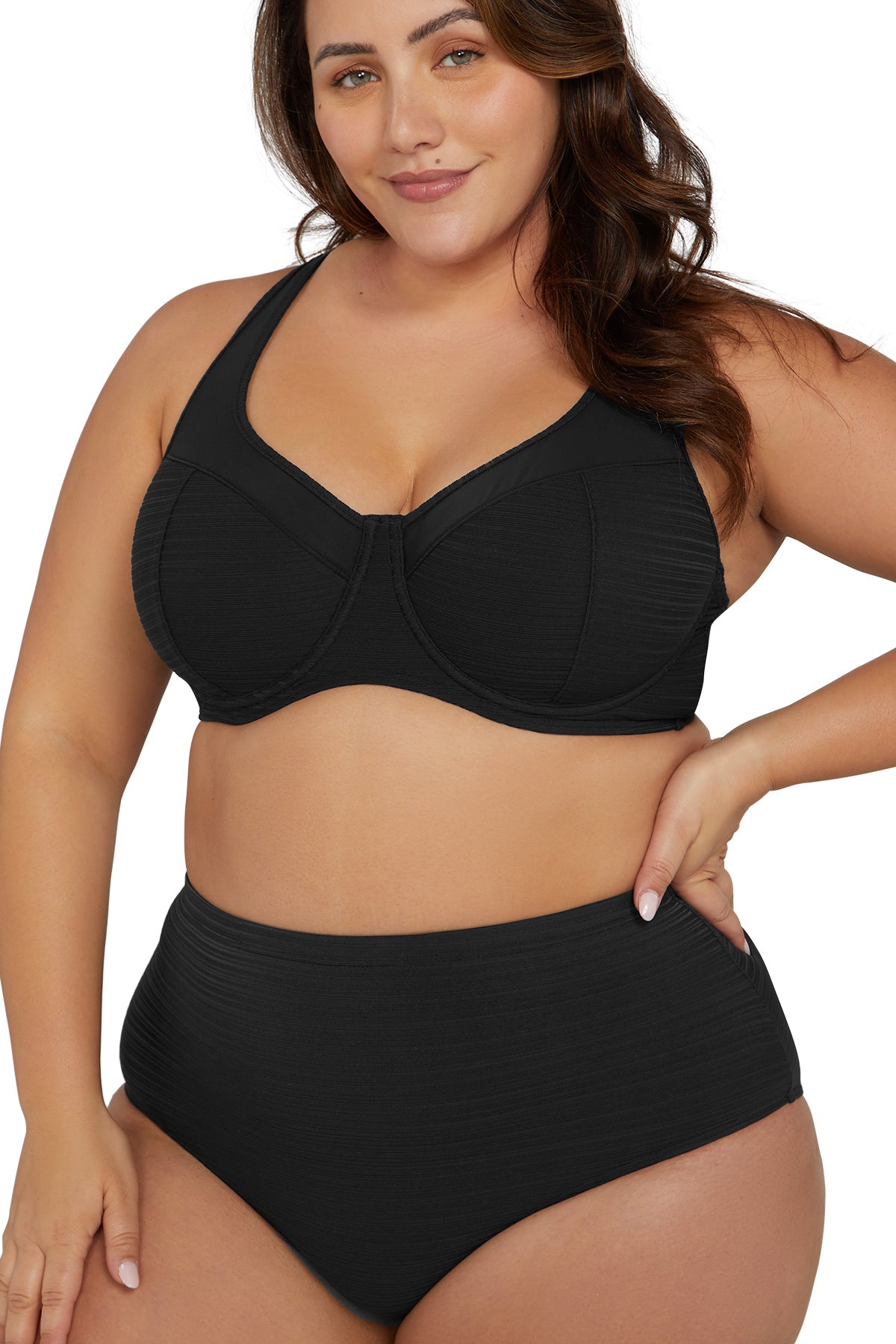 Aria Renoir Swim Pant - Black