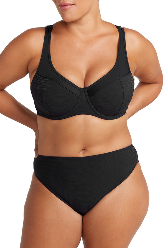 Aria Monet swim pant Black