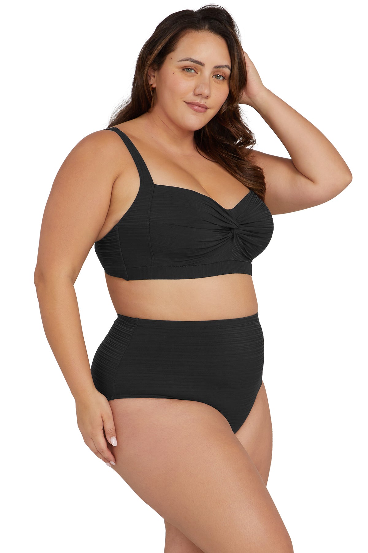 Aria Renoir Swim Pant - Black