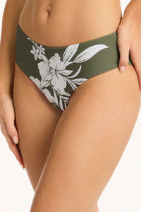 Aloha Mid Bikini Pant Khaki Sealevel Australia