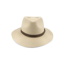 Load image into Gallery viewer, Thredbo Wool Felt Fedora Beige