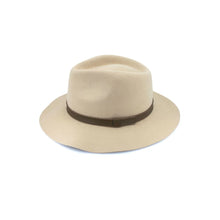Load image into Gallery viewer, Thredbo Wool Felt Fedora Beige
