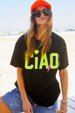 Load image into Gallery viewer, Ciao Tee Black