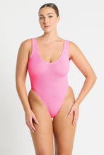Load image into Gallery viewer, mara one piece hot pink recycled