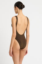 Load image into Gallery viewer, mara one piece Cocoa Lurex