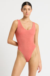 mara one piece Shell Lurex