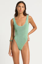 Load image into Gallery viewer, mara one piece ice blue lurex