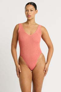 mara one piece Shell Lurex