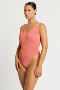 mara one piece Shell Lurex