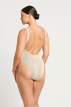 Load image into Gallery viewer, mara one piece white lurex