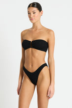 Load image into Gallery viewer, blake bandeau black eco