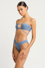 Load image into Gallery viewer, christy brief slate blue shimmer