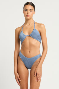 christy brief slate blue shimmer