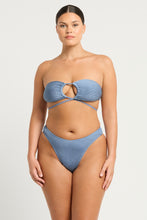 Load image into Gallery viewer, christy brief slate blue shimmer