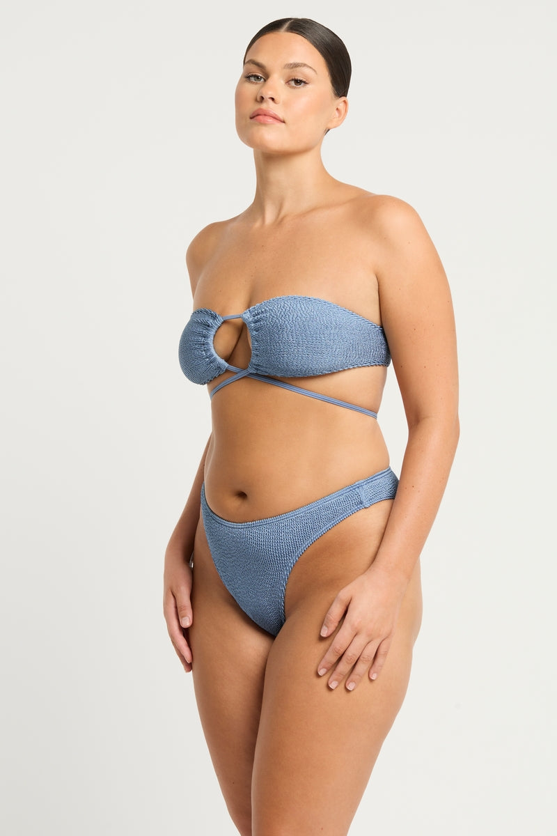 christy brief slate blue shimmer