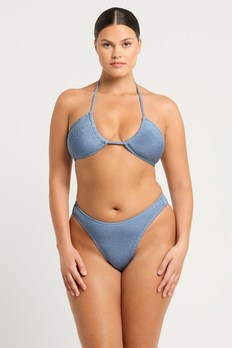 christy brief slate blue shimmer