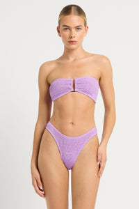 tie back blake bandeau Lilac Shimmer
