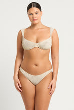 Load image into Gallery viewer, georgia balconette white lurex