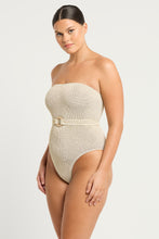 Load image into Gallery viewer, belt fane one piece white lurex