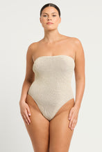 Load image into Gallery viewer, belt fane one piece white lurex