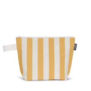 stash base large (canvas) - mustard stripe