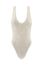 Load image into Gallery viewer, mara one piece white lurex