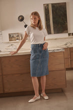 Load image into Gallery viewer, Bridget Skirt Western Blue
