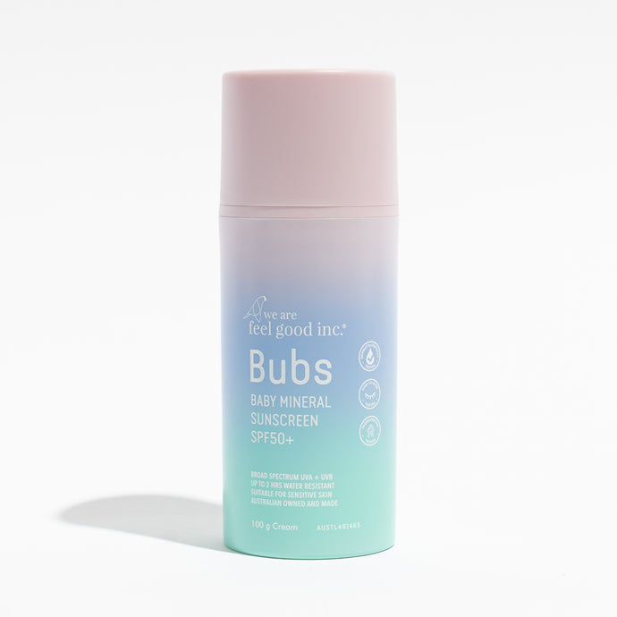 Bubs Baby Mineral sunscreen Cream SPF50+