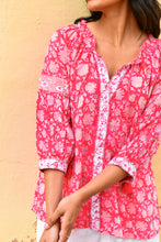 Load image into Gallery viewer, Camellia Blouse Cherry