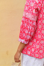 Load image into Gallery viewer, Camellia Blouse Cherry