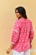 Load image into Gallery viewer, Camellia Blouse Cherry