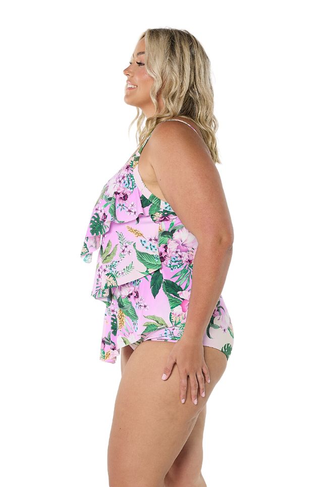 Honolulu 3 Tier Tankini Top
