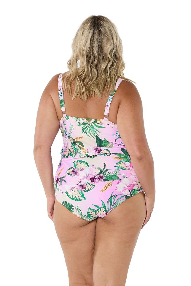 Honolulu 3 Tier Tankini Top