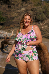 Honolulu 3 Tier Tankini Top