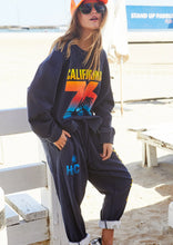 Load image into Gallery viewer, Sunset Navy Cali Sweat