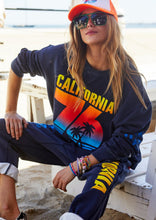 Load image into Gallery viewer, Sunset Navy Cali Sweat
