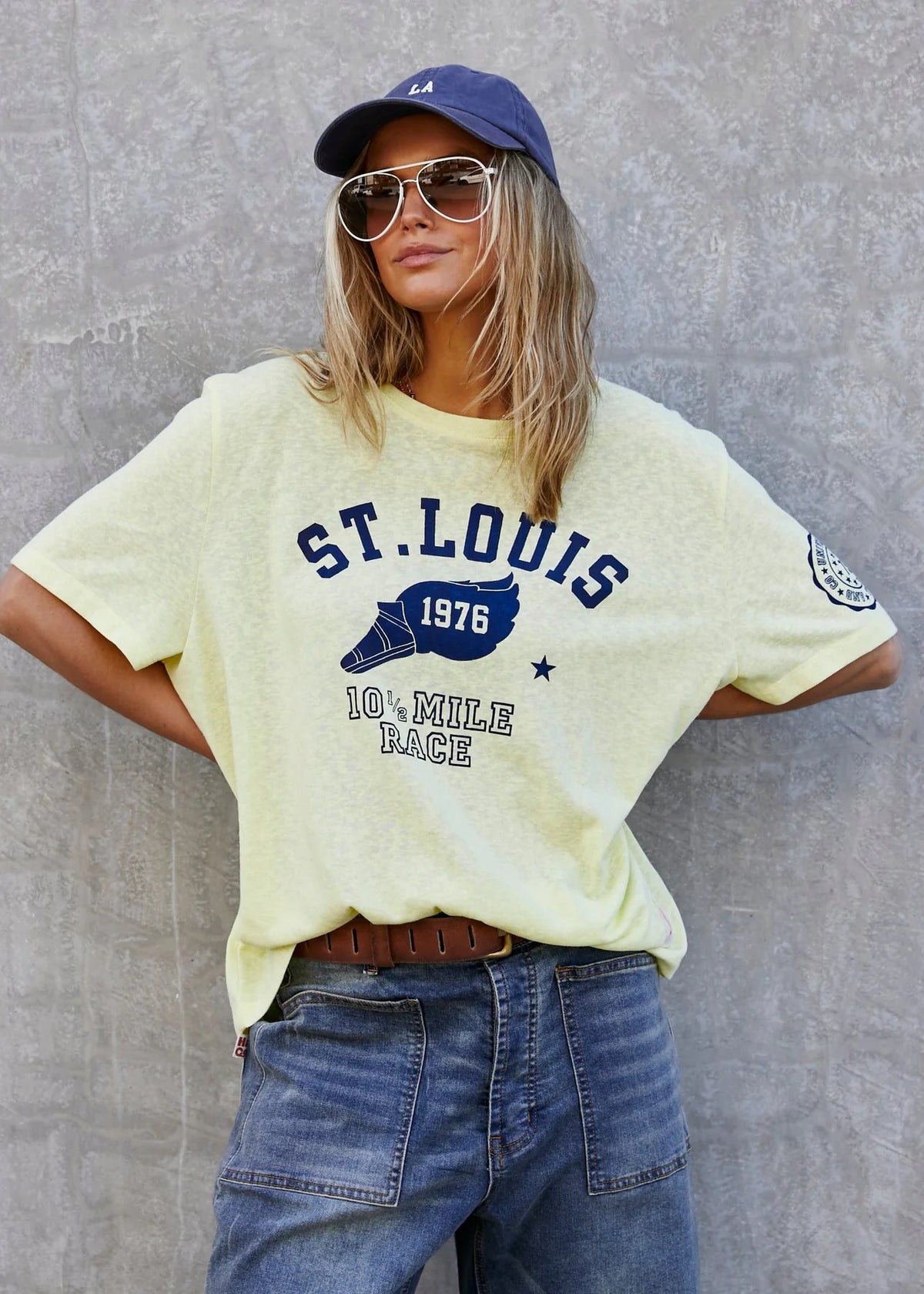 St Louis Tee - Lemon
