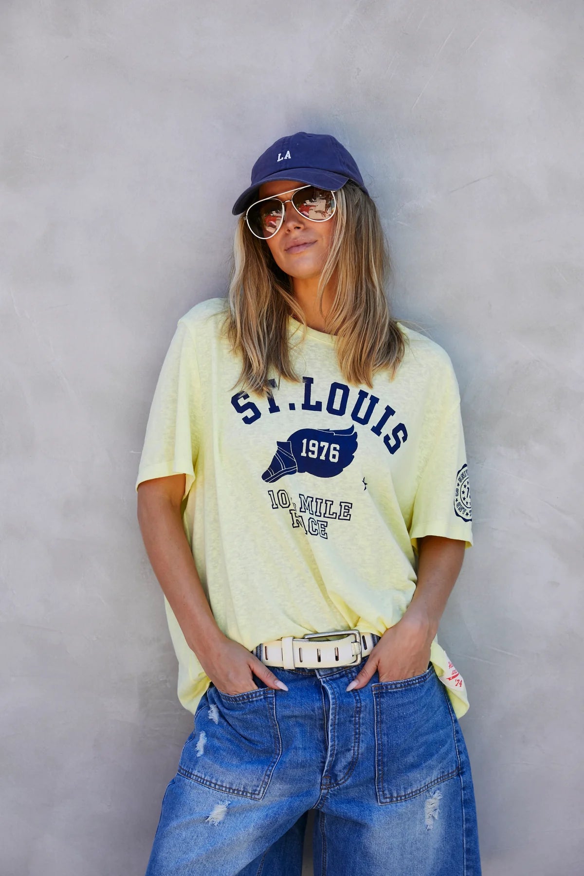 St Louis Tee - Lemon