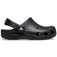 Load image into Gallery viewer, Black clog shoe on a white background