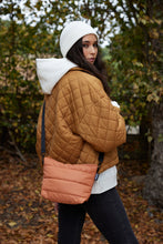 Load image into Gallery viewer, stash base crossbody (cloud) - toffee