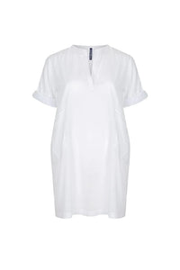 COTTON OVER SHIRT WHITE