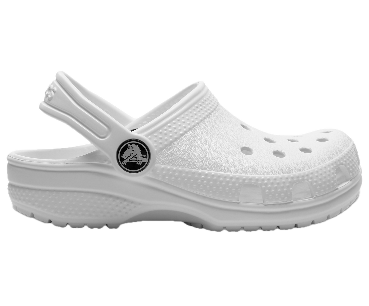 Classic Clog Kids White