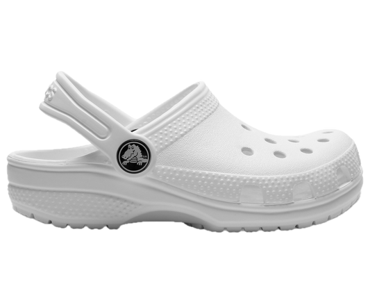 Classic Clog Kids White